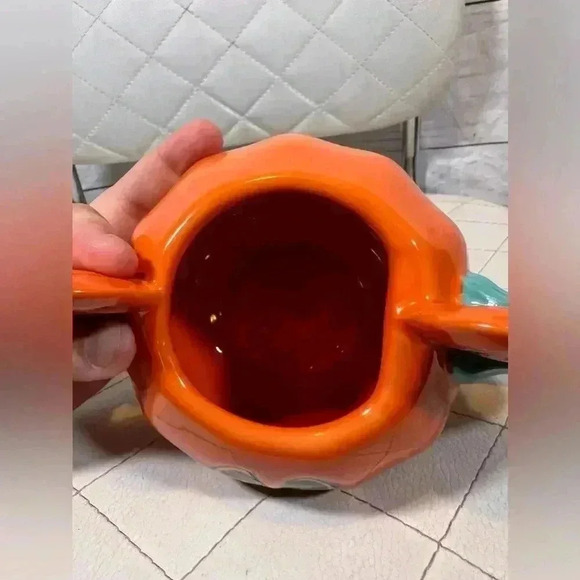 Disney Parks Halloween 2023 Mickey Mouse Jack O'Lantern Coffee Mug 17 oz - Picture 4 of 4